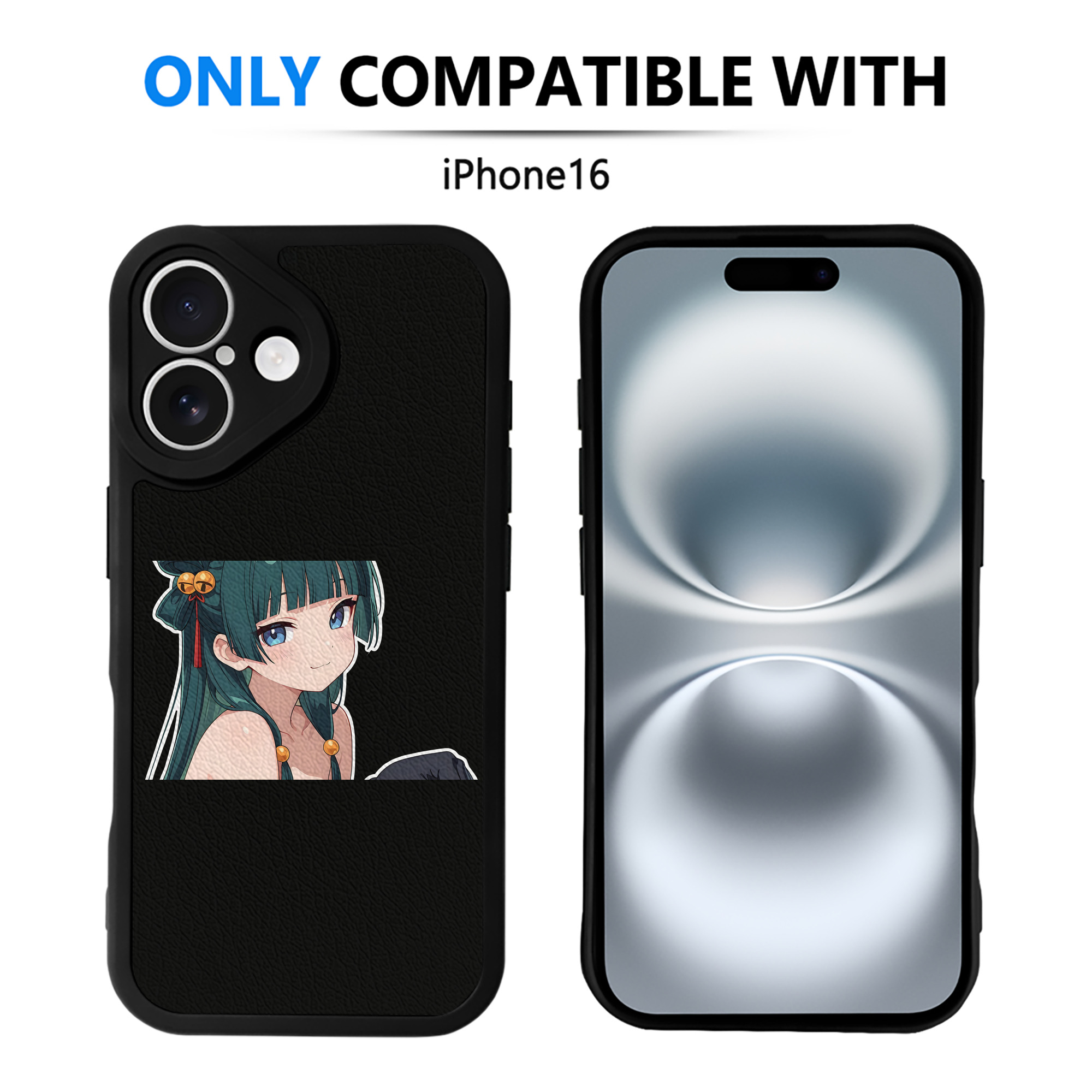 薬屋のひとりごと The Apothecary Diaries 【iPhone 16シリーズ対応】シリコンスマホケース（レザー調） 材質：シリコン